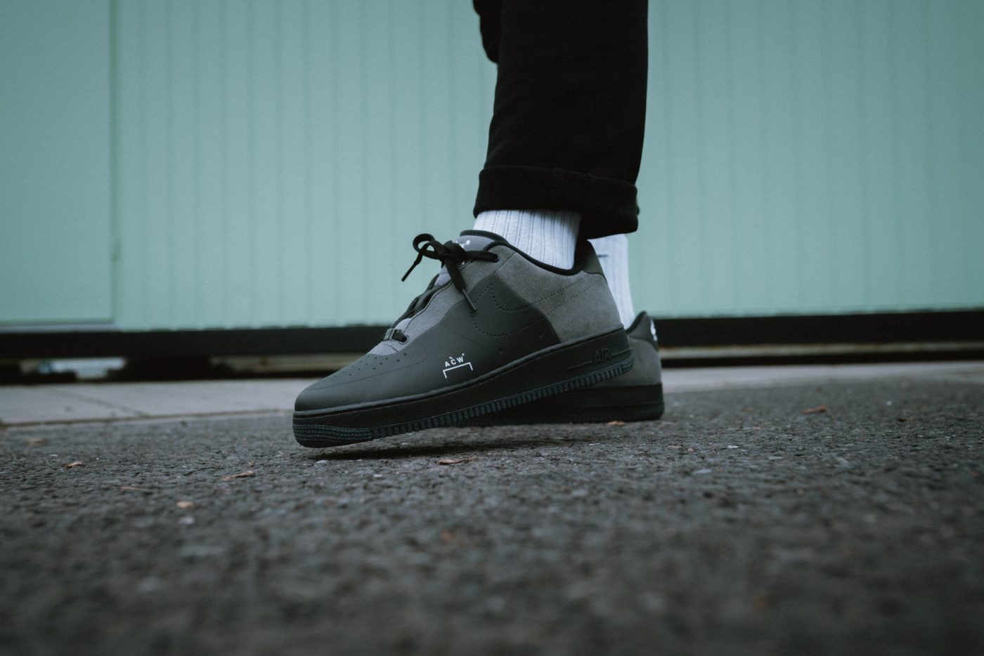 nike air force 1 acw black